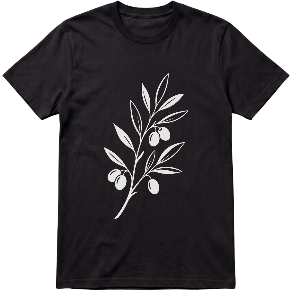 Camiseta Ramo de Oliveira Minimalista