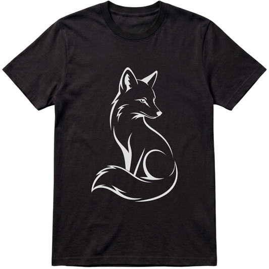 Camiseta Raposa Minimalista