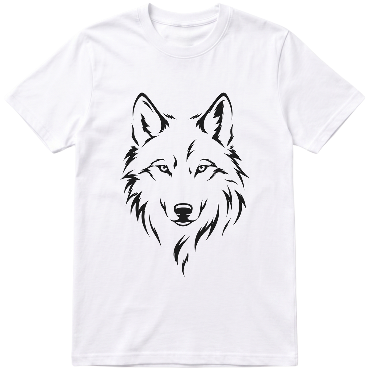 Camiseta Lobo Minimalista