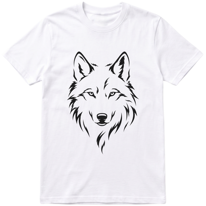 Camiseta Lobo Minimalista