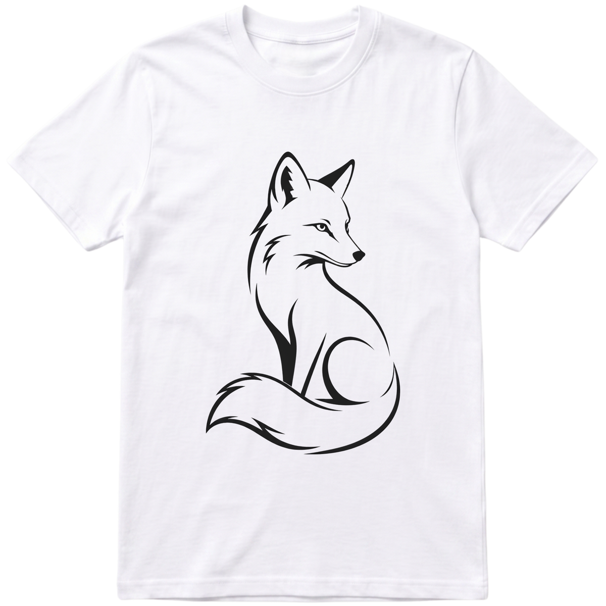 Camiseta Raposa Minimalista