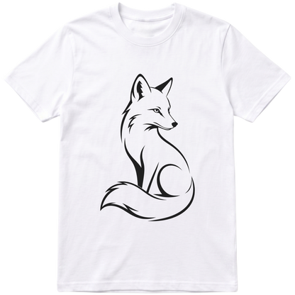 Camiseta Raposa Minimalista