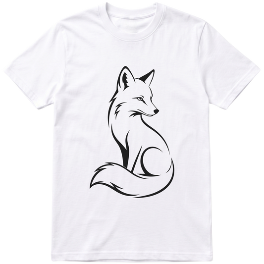 Camiseta Raposa Minimalista