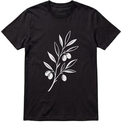 Camiseta Ramo de Oliveira Minimalista