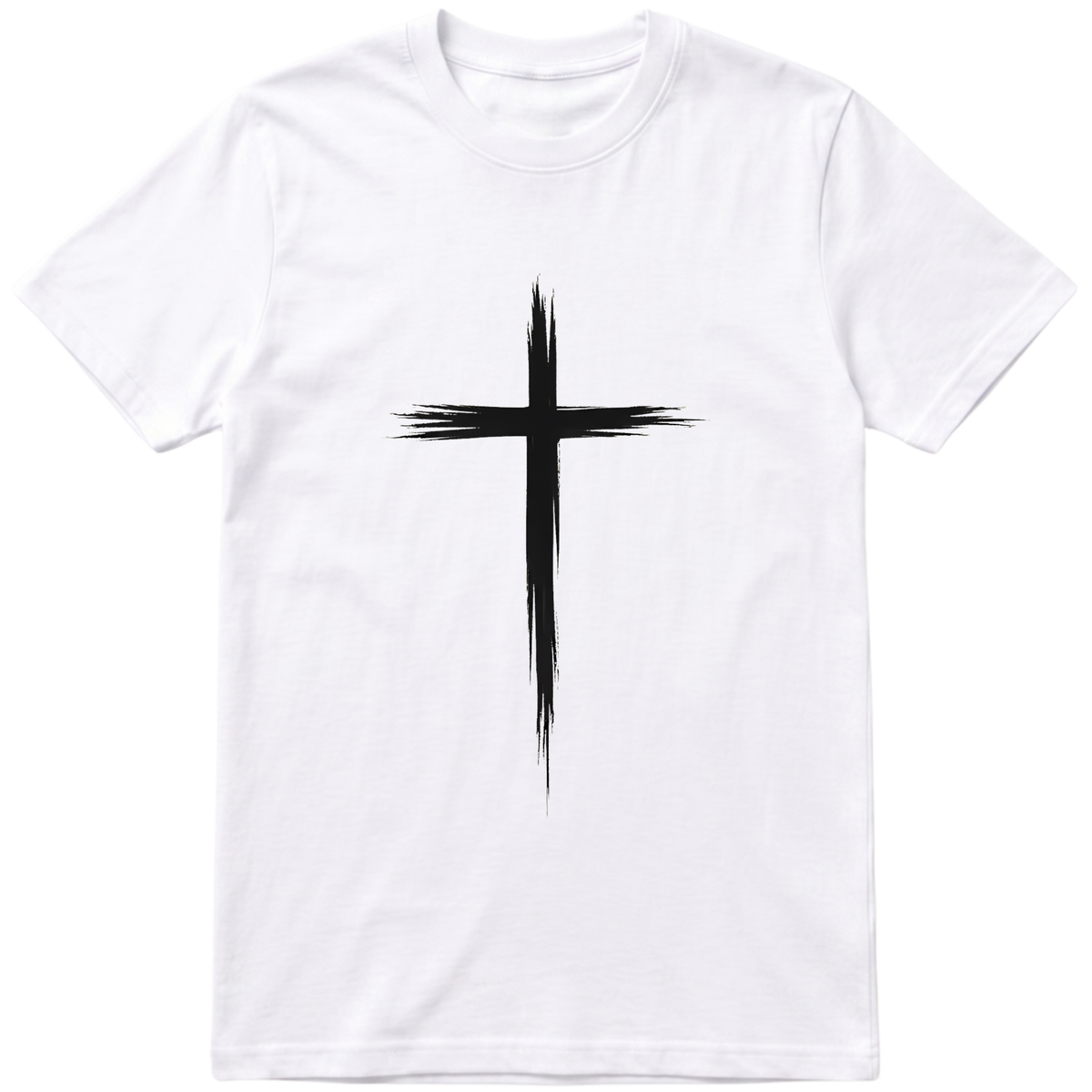 Camiseta Cruz Minimalista