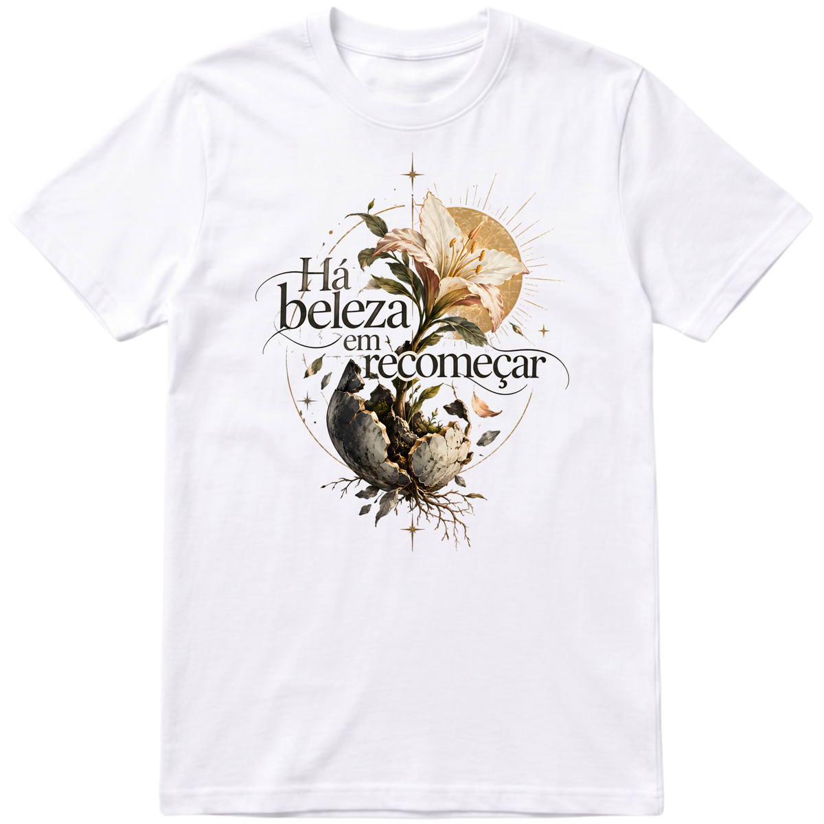 Camisa Há beleza em recomeçar