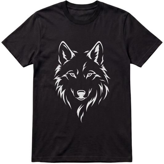 Camiseta Lobo Minimalista