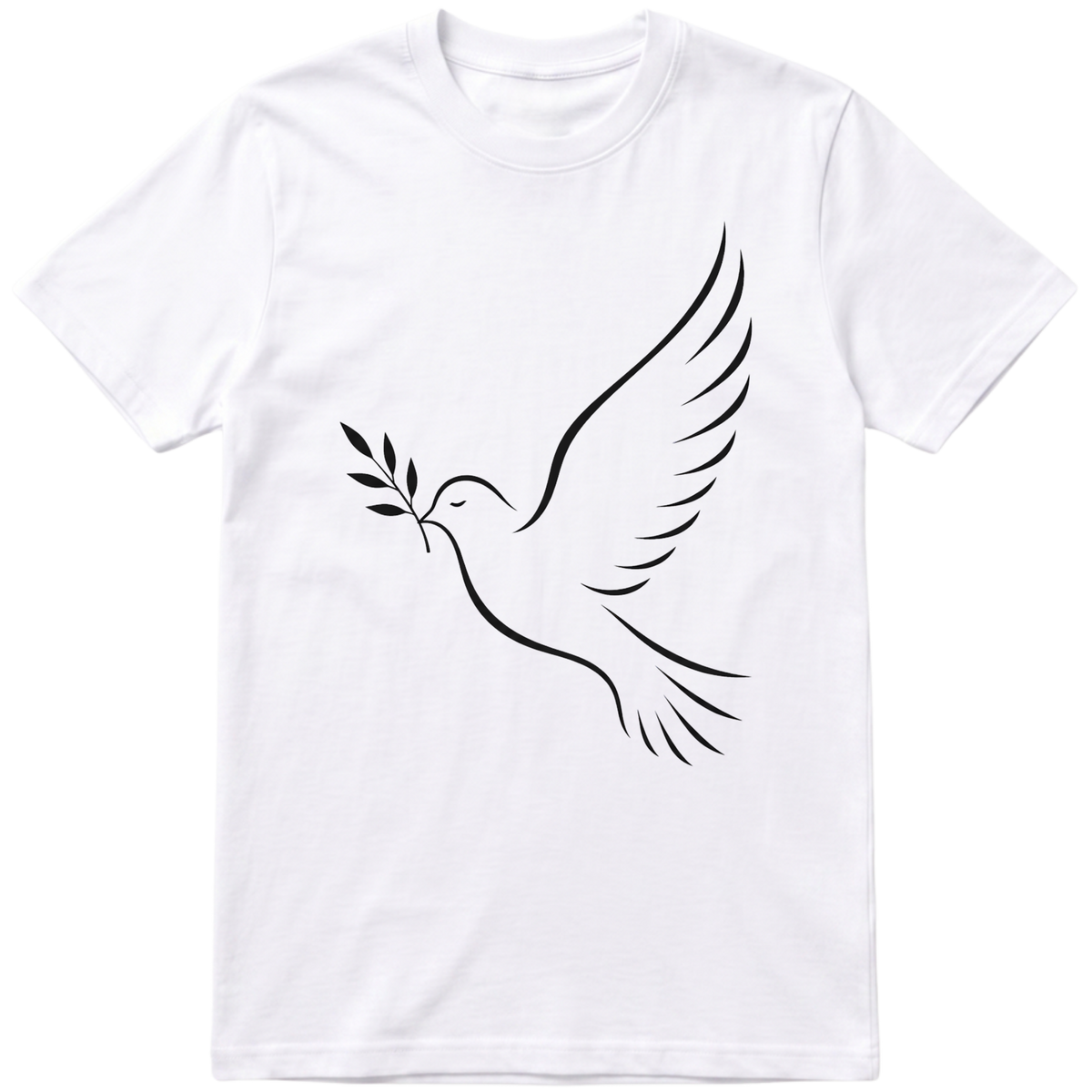 Camiseta Pomba da Paz Minimalista