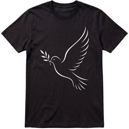 Camiseta Pomba da Paz Minimalista