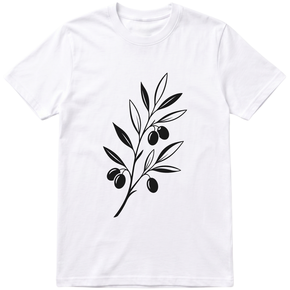 Camiseta Ramo de Oliveira Minimalista