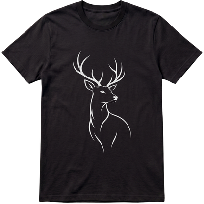 Camiseta Cervo Minimalista