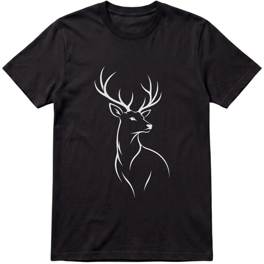 Camiseta Cervo Minimalista